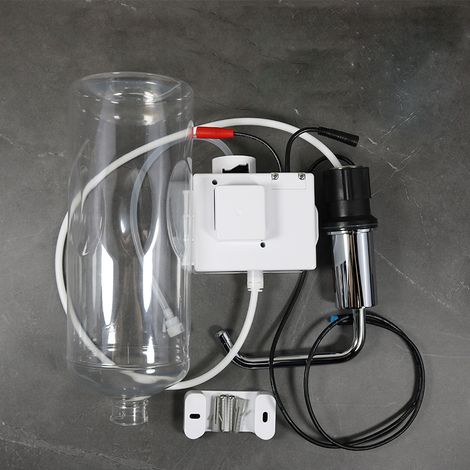 Distributore automatico di sapone con sensore touchless, placcato in rame, installazione nascosta, uso commerciale (1/5)