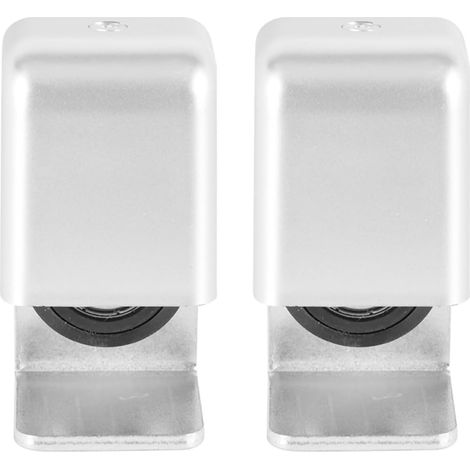 2 pièces guide de sol pour porte coulissante, réglable (1/5)