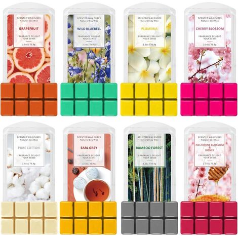 Duftwachs Sojawachs Grapefruit baumwolle earl Grey Tee baumwolle usw (1/5)