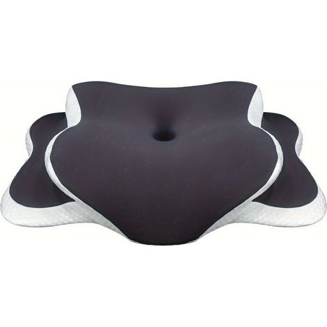 Almohada cervical ergonómica de espuma viscoelástica: comodidad óptima y soporte personalizado para un sueño reparador.