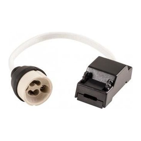 Douille GU10 céramique avec connecteur rapide, longueur de fil 15 cm