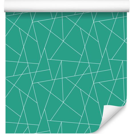 Carta da parati con motivo geometrico a tema marino, centro mare 50x1000 cm (1/5)