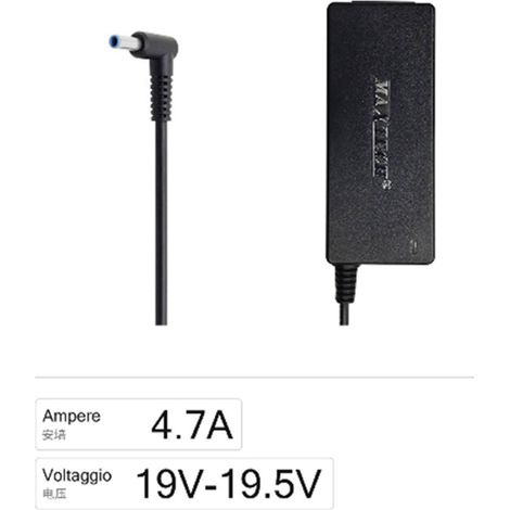 TrAdE Shop Traesio - Caricabatteria Alimentatore Compatibile Per Pc Computer Notebook Hp 90w Pc-ca016 -
