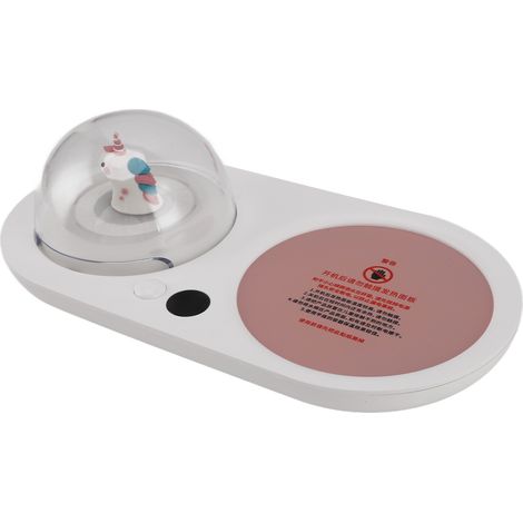 Chauffe-tasse à température constante 45 °C, 55 °C et 75 °C, chauffe-verre intelligent, chauffe-bougie, chauffe-tasse de bureau, prise américaine 110-220 V (1/5)