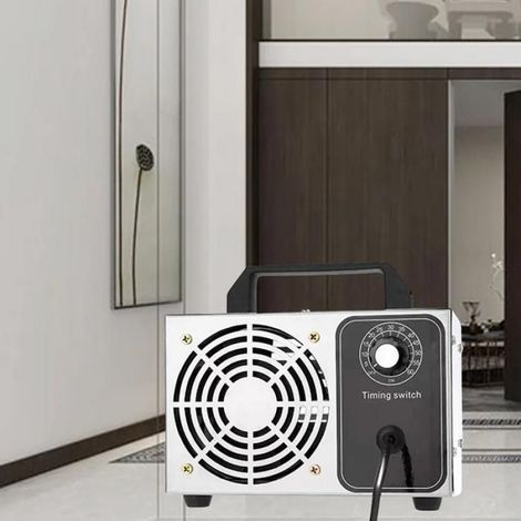 Générateur d'ozone 32 g/h, purificateur d'air O3, désodorisant pour maison, cuisine, bureau, voiture (1/5)