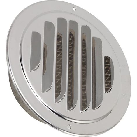 Grille de ventilation 304 circulaire pour cuisine et salle de bain Capuchon d'évacuation 150mm (1/5)