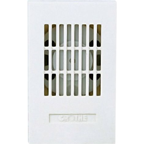 Grothe 24081 Sonnette 8 V (max) 85 dBA blanc W29331 (1/3)