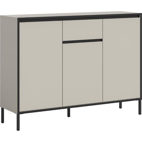 Tron Sideboard 3 Türen, 1 Schublade Kaschmir Dekor.