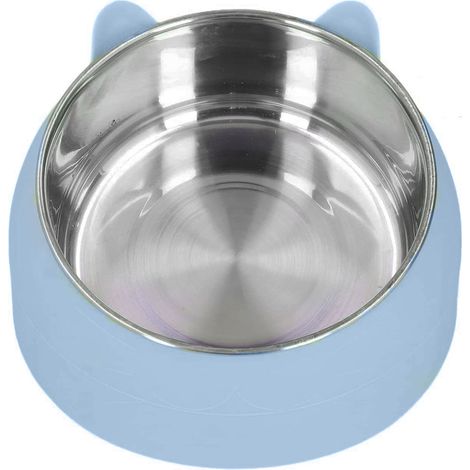 1 Gamelle chauffante chat, Acier inoxydable 304, Température constante, Protection cou, Alimentation animale (1/5)