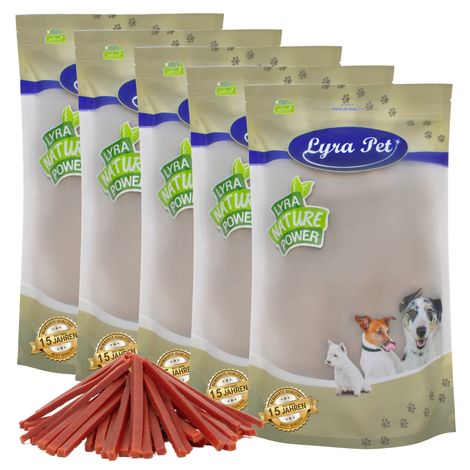 5 kg Lyra Pet® lamelles de magret de canard