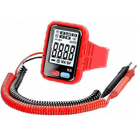 Digitales Handgelenk-Multimeter für Arbeiten in großen Höhen, wiederaufladbarer Widerstands- und Durchgangsprüfer (1/5)