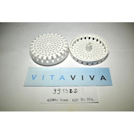 Ricambio copri bocchetta aspirazione vasca Vitaviva Bianca 991322