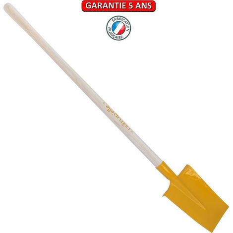 Standard-Spaten mit Apfelgriff 105 cm - Spaten 24 cm - Honig OUTILS PERRIN