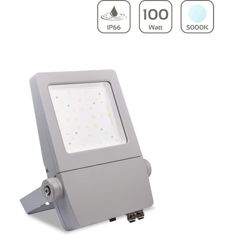 LED Außenstrahler Sirius 5000K Kaltweiß - Ausführung: 100W 14.000 Lumen (1/5)