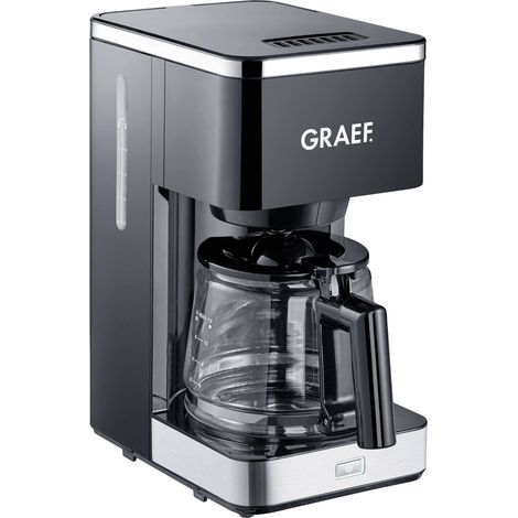 Graef FK 402 Cafetière noir Nombre de tasse=10 verseuse en verre, fonction de conservation de la chaleur (1/5)