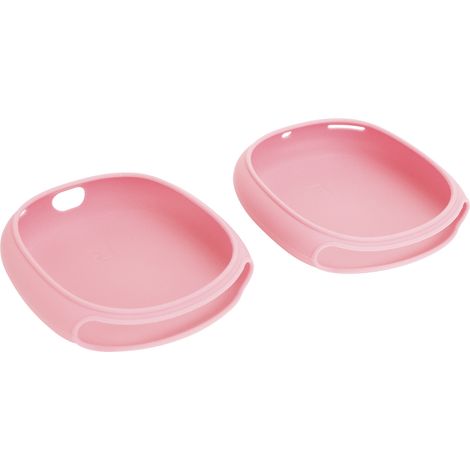 Étui de protection en silicone pour écouteurs Bluetooth, anti-poussière et antichoc, compatible iOS, rose Max Pink (1/5)