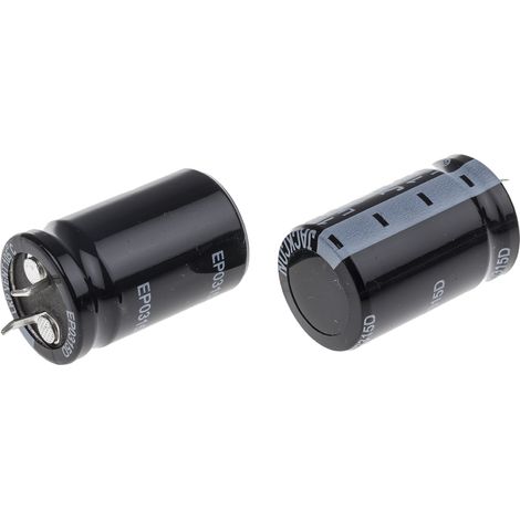 Condensateur RS PRO 100µF, 400V c.c.