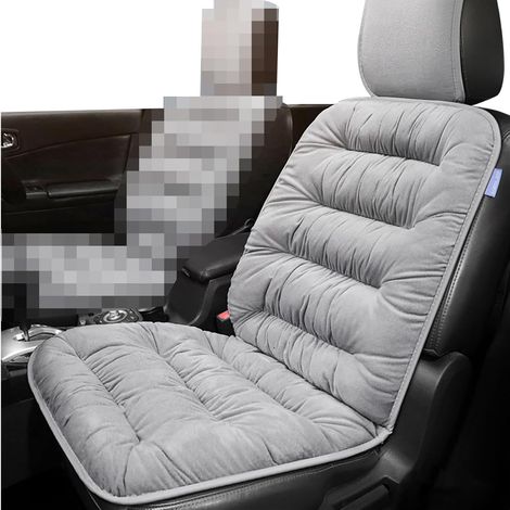 Coussin Voiture Siege, Housses de Siège de Voiture Avant, Ensemble de Housses Siège Auto Universel, Anti-Poussière et Anti-Rayures, Accessoire Voiture, pour Les Voitures (Gris) (1/4)