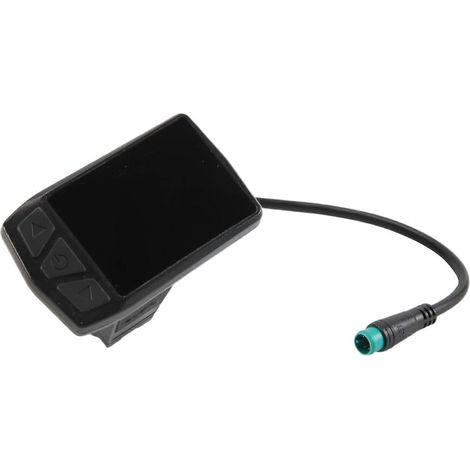 Écran LCD couleur intelligent, connecteur étanche et tableau de bord de vélo électrique compatible avec les vélos électriques KT TF01U 24V 36V 48V. (1/5)