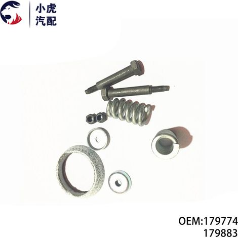 179774 179883 Exhaust pipe mounting kit suitable for Citroën C4L, Citroën C5, Peugeot 307, and Peugeot 308 (1/5)