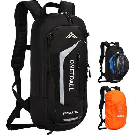 Fahrradrucksack 10L mit Regenschutz und Helmabdeckung, wasserdicht (1/5)