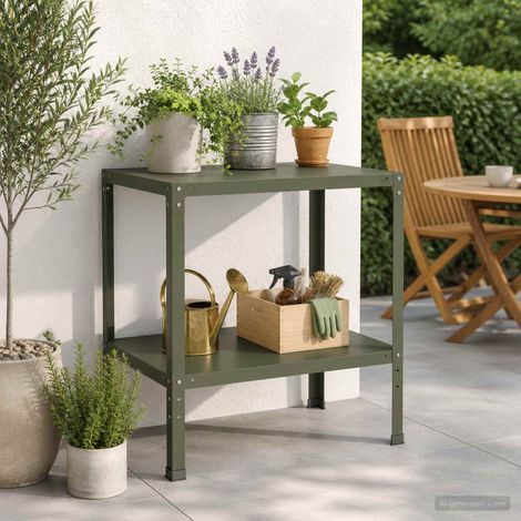 vidaXL Mesa de trasplante 60 x 50 x 80 cm (1/5)