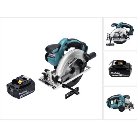 Makita DSS 611 M1 Akku Handkreissäge 18 V 165 mm + 1x Akku 4,0 Ah - ohne Ladegerät