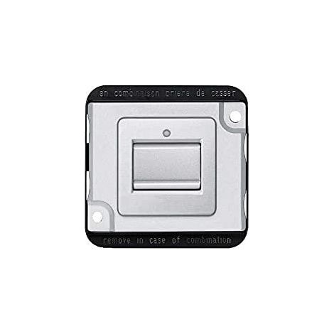 Schneider Electric Interruttore a Due Vie Moderno Argento