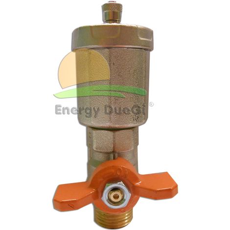 Kit Sun valvola Jolly con valvola a sfera solare 1/2" TEMP.MAX 180oC (cod.4720001 + 4720007)