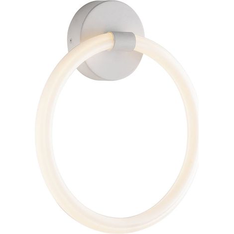 Applique LED HALO con struttura in metallo bianca 20W 4000K (luce naturale)