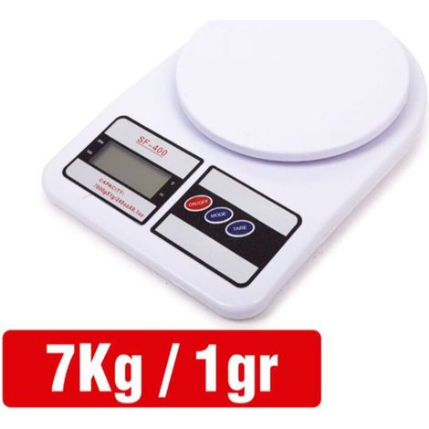 Balance de cuisine numérique 1 g/7 kg – balance multifonction pour aliments, balance électronique de cuisson et de pâtisserie avec écran LCD (1/4)
