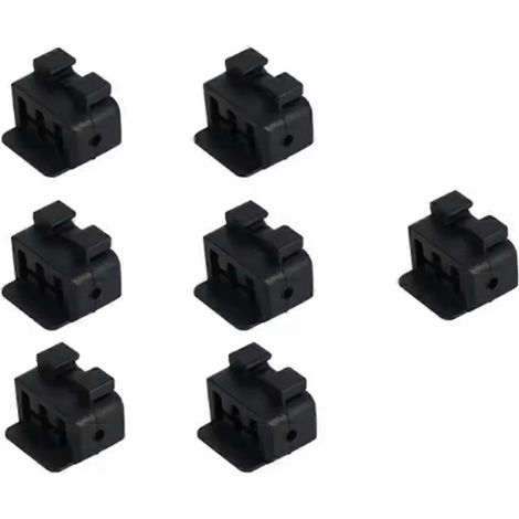 Lot de 7 essuie-buses pour tête d'impression Bambu Lab H2D : outil de nettoyage en silicone pour buses de tête d'impression Bambu Lab H2D (1/5)