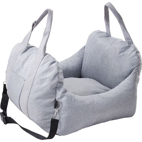 Light Grey Travel Pet Car Seat (1/5)