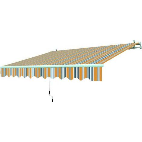 Store enroulable pour soleil Blinky 195x150 Jaune/Gris (1/5)