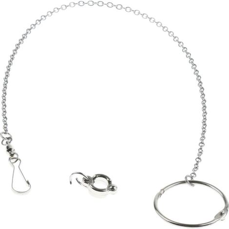 Perroquet En Acier Inoxydable Huit Anneaux Cheville Animal De Compagnie Oiseau Calopsitte Chaîne De Pied 8 (1/5)