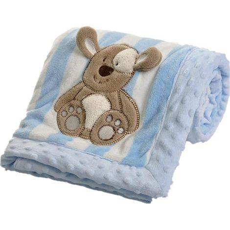 Couverture Plaid Polaire Bébé Gigoteuse Nouveau-né Ultra Douce et Moelleuse Couverture Peluche Chaude Couverture Enveloppante Hiver pour Sièges Auto Landaus Coques Bébé Poussettes Lits Berceau (1/4)