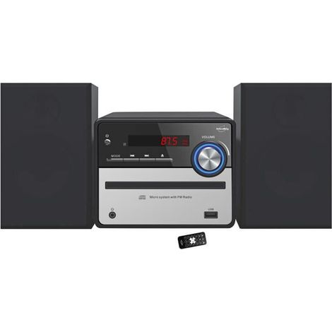 Cadena Hifi bluetooth 5.0 - INOVALLEY - CH37-BTH - Reproductor de CD - 2 x 25W