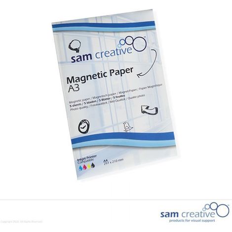 Magnetisches Papier A3 (Satz 5 St.) (1/2)