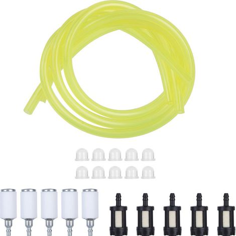 Kit de remplacement 12538108660 comprenant une poire d'amorçage, un filtre à carburant et un tuyau d'alimentation pour tronçonneuse Poulan (1/5)