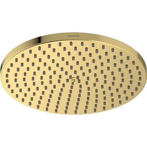 hansgrohe Raindance S Kopfbrause 240mm 1jet 8l/min PowderRain EcoSmart, Gold poliert (1/2)