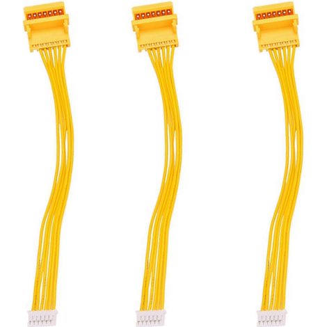 Lot de 3 connecteurs de chargeur BL1830 pour carte PCB de batterie Li-Ion Makita 14,4 V/18 V (BL1815, BL1430, BL1415, BL1845, BL1460, EK). (1/5)