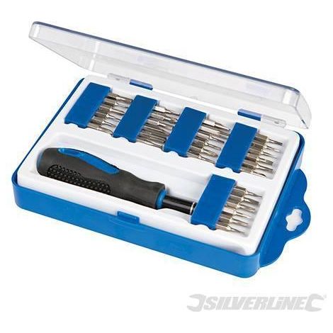 Silverline Set di punte per cacciavite assortite 31 p.zi