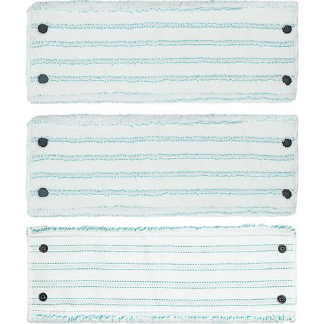 Balais Serpillères de Rechange, Serpillères en Microfibre pour Leifheit Clean Twist M Micro Duo Têtes de Recharge de Vadrouille Chiffon 3 Pièces (1/4)