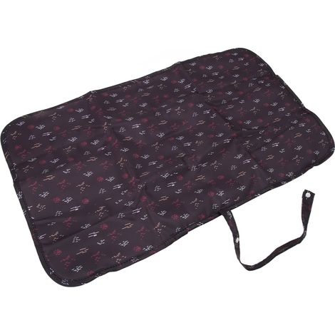 Matelas à langer imperméable en nylon doux et portable pour les voyages. (1/5)