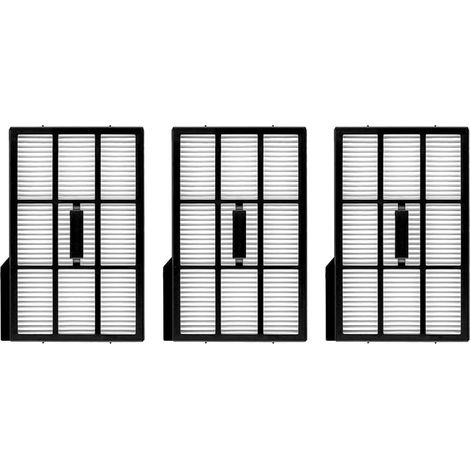Lot de 3 filtres HEPA de rechange Omni E28 compatibles avec aspirateur robot Eufy Omni E28/Omni E25, filtre vertical, filtres à cartouche, filtres à vide, kit d'accessoires (1/5)