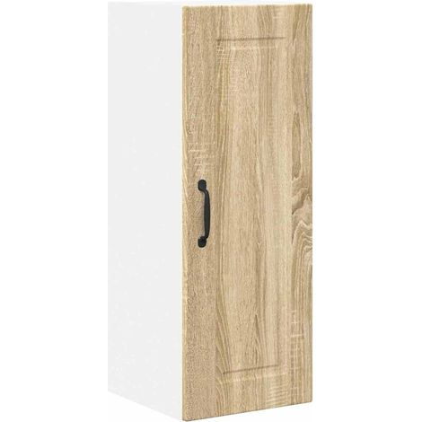 Meuble mural de cuisine，Armoire de cuisine avec porte Chêne Sonoma 30 x 31 x 80 cm CFW23158 (1/5)