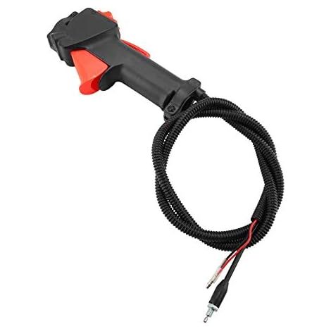 26mm Strimmer Trimmer Poignée Commutateur Accélérateur Déclencheur Câble Brosse Accessoires Pour Débroussailleuse Outils (1/5)