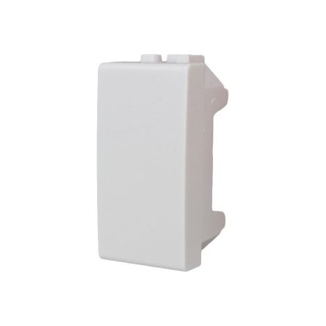 Copriforo Falso Polo 1M Bianco 2 Pezzi Compatibile Bticino Living SD40000B (1/3)