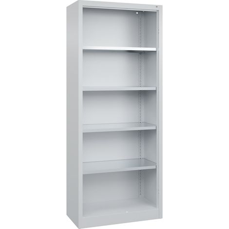 C+P, Armoire ouverte, avec 4 tablettes galvanisées, h x l x p