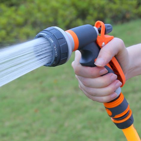 Pistolet Arrosage, Pistolet d'Arrosage Pistolet Arrosoir Jardin Embout Tuyau d'Arrosage (1/4)